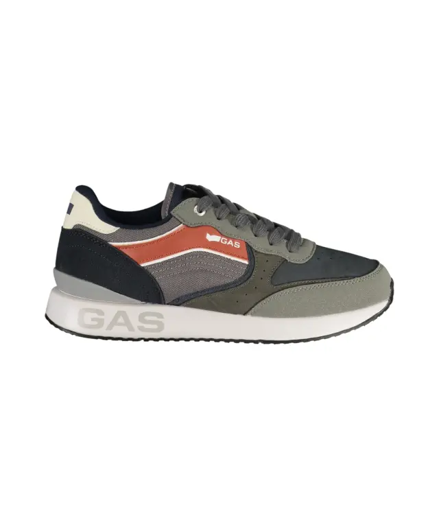 Gas - Ανδρικά Παπούτσια Sneakers Douglas Mix GAM623500-2832 Μπλε/Γκρι