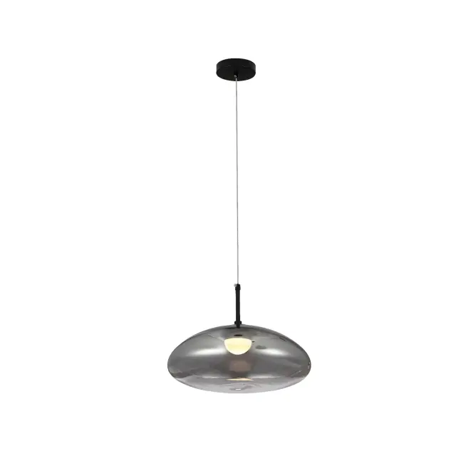 ΚΡΕΜΑΣΤΟ ΦΩΤΙΣΤΙΚΟ ACA HM2357C ΜΑΥΡΟ ΦΙΜΕ LED 5W 3000K IP20 D30XH120CM / HM2357C