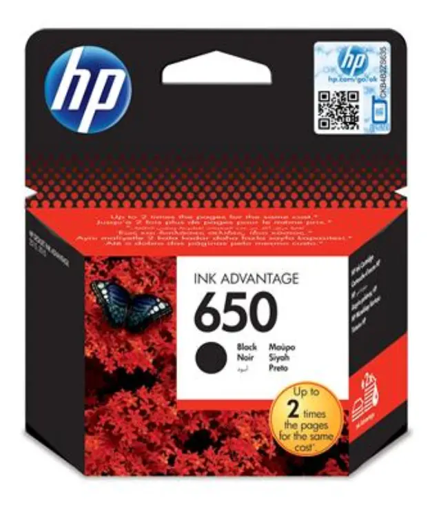 HP Μελάνι Inkjet No.650 Black (CZ101AE) (HPCZ101AE)