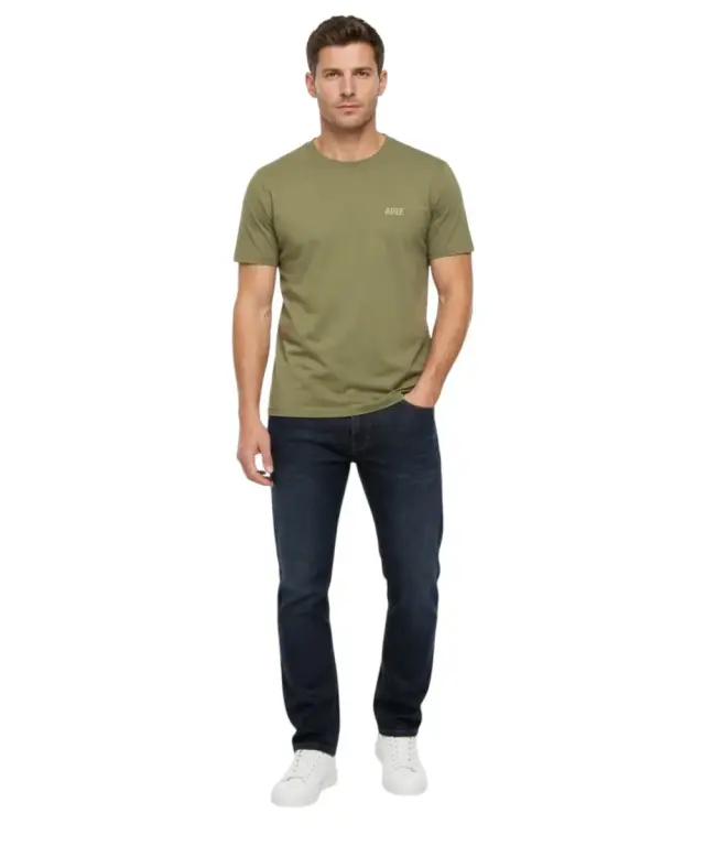 Rifle- Ανδρικό T-shirt RFT002-ARMY Χακί