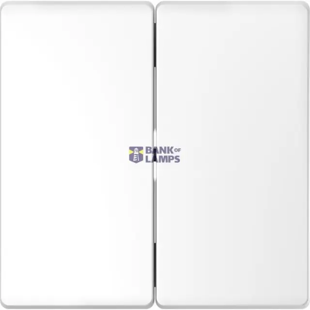 Rocker 2-gang, lotus white, System Design