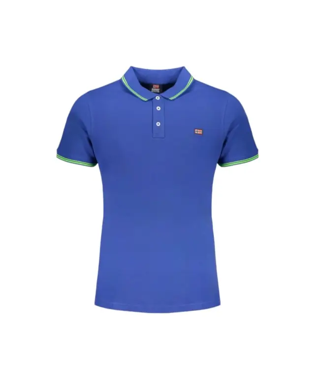 Norway Nautical School - Ανδρικό T-shirt Κοντομάνικο Polo 838862-BLUETT Μπλε