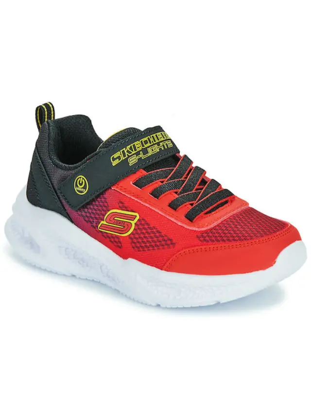 Infants' Skechers Meteor-Lights - Krendox 401495L-RDBK - 30 2