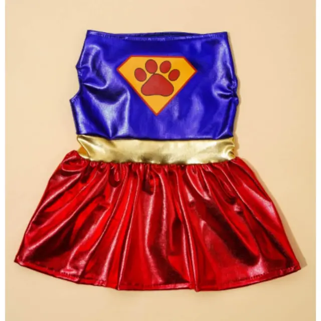 Αποκριάτικη στολή Σκύλου Γάτας Super Dog  - Λαιμός: 35cm / Στήθος: 43cm 2