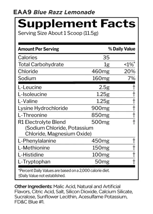 Rule1 Essential Amino 9 Sample 2