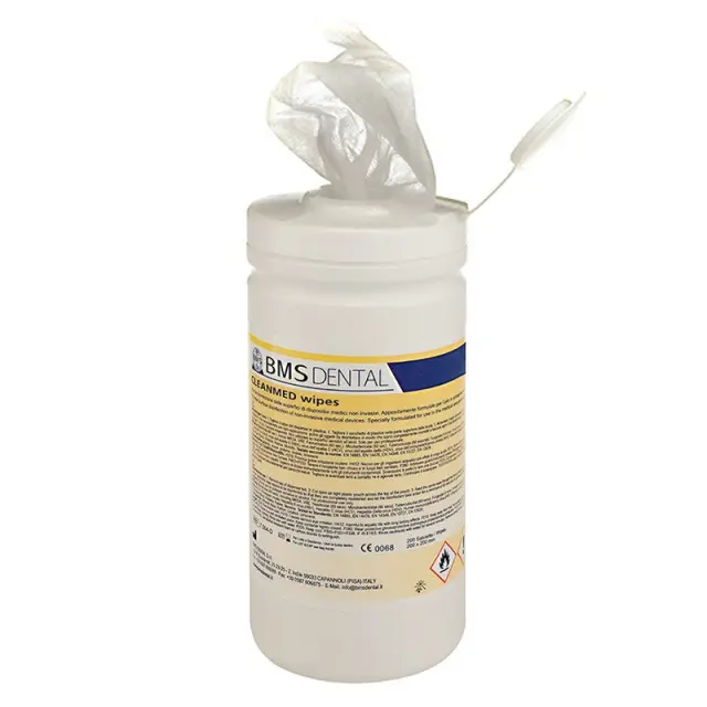 BMS Dental Cleanmed Απολυμαντικά Μαντηλάκια 200τεμ Refill 3