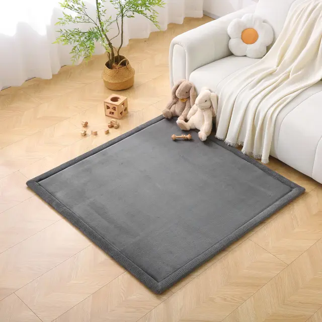 Hakuna Matte Cloudsoft Χαλί Σκούρο Γκρι (127 x 127 x 2.5 εκ.) 575993 2