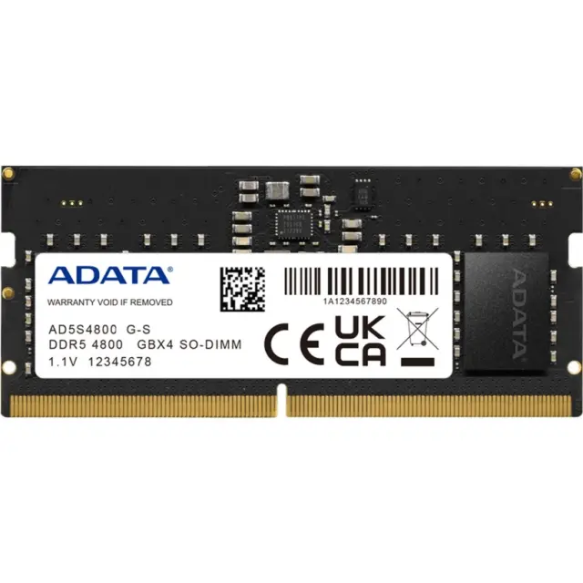 ADATA SO-DIMM 32 GB DDR5-4800 (black, AD5S480032G-S, Premier)