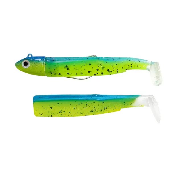 Σιλικονούχο Fiiish Black Minnow No1 Combo BM1381 Combo Off Shore - 6gr Sleepy Green
