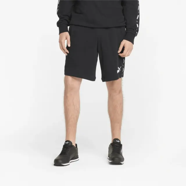 Puma Essentials tape Short 9in (847387-01) - Μαύρο - S
