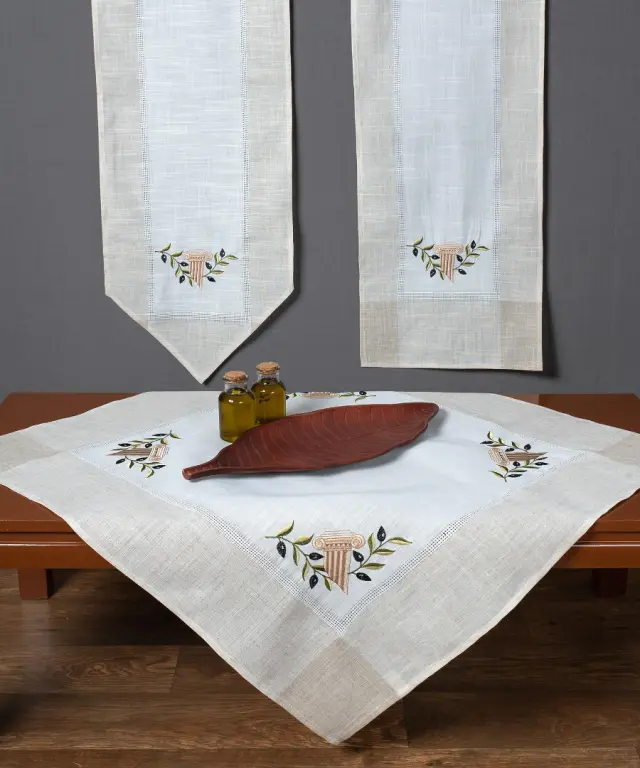 Τραβέρσα N3 (45cm x 175cm) ivory - -