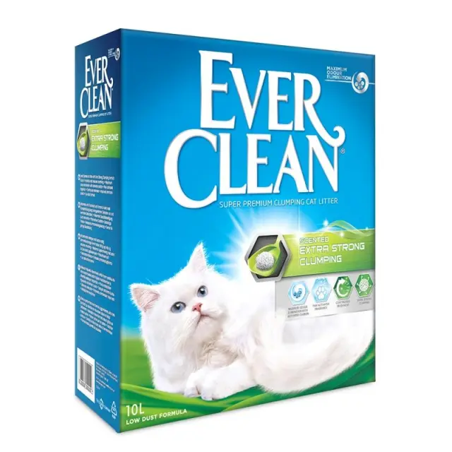 Ever Clean Extra Strong Clumping Scented Συγκολλητική Άμμος για Γάτες 10lt Μονόχρωμο