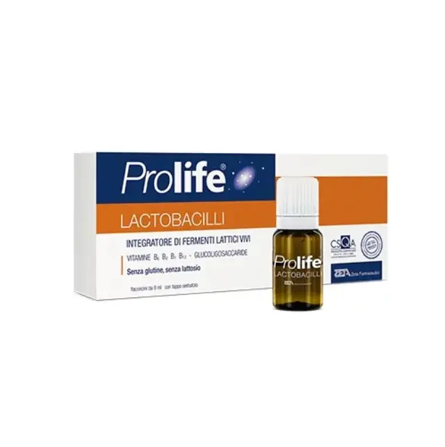 Epsilon Health Prolife Συμπλήρωμα Διατροφής με Ζώντα Γαλακτικά Βακτήρια, Πρεβιοτικα & Βιταμίνες Β - 7 Φιαλίδια των 8ml 2