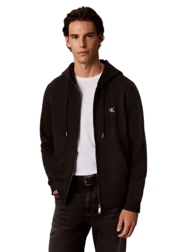 CalvinKlein ανδρική φούτερ ζακέτα με κουκούλα LV04RG287G-1