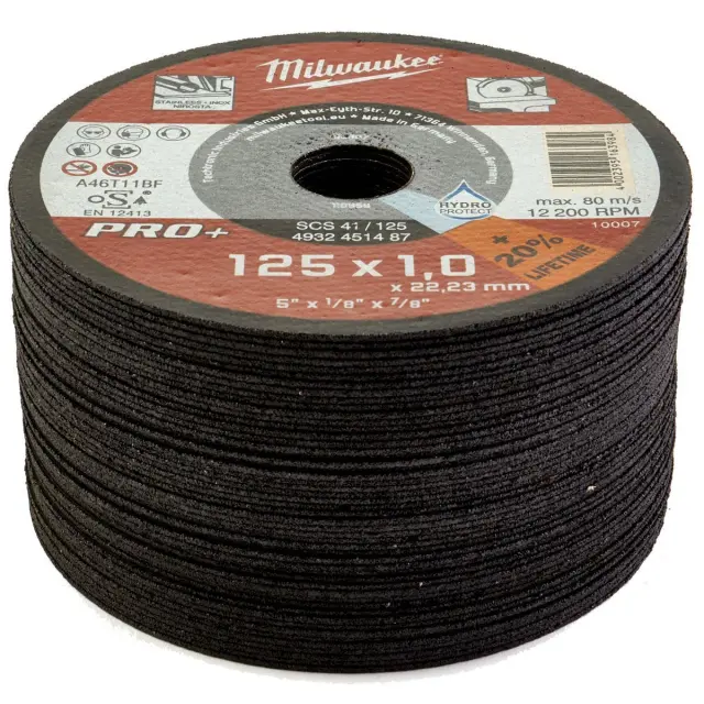 Milwaukee 4932451487 - Δίσκος Κοπής INOX CD PRO+ 125x1mm MW 2