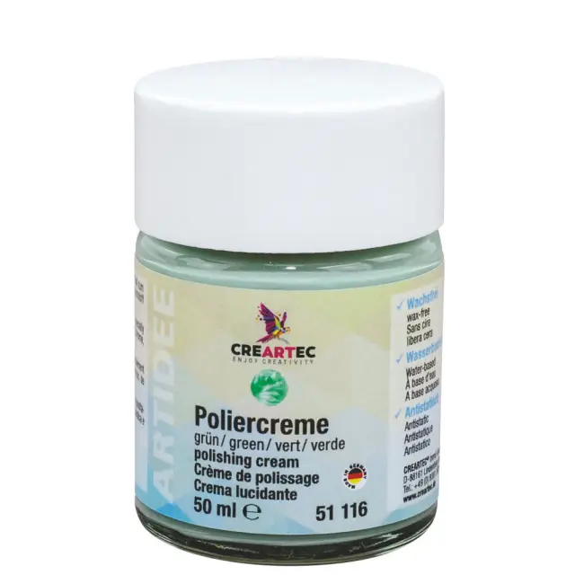 Πράσινη Κρέμα Γυαλίσματος Ρητίνων - 50ml