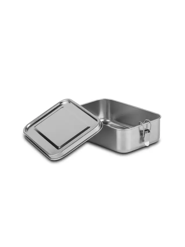 Nava Δοχείο Φαγητού Ανοξείδωτο Ορθογώνιο We Care 1400ml