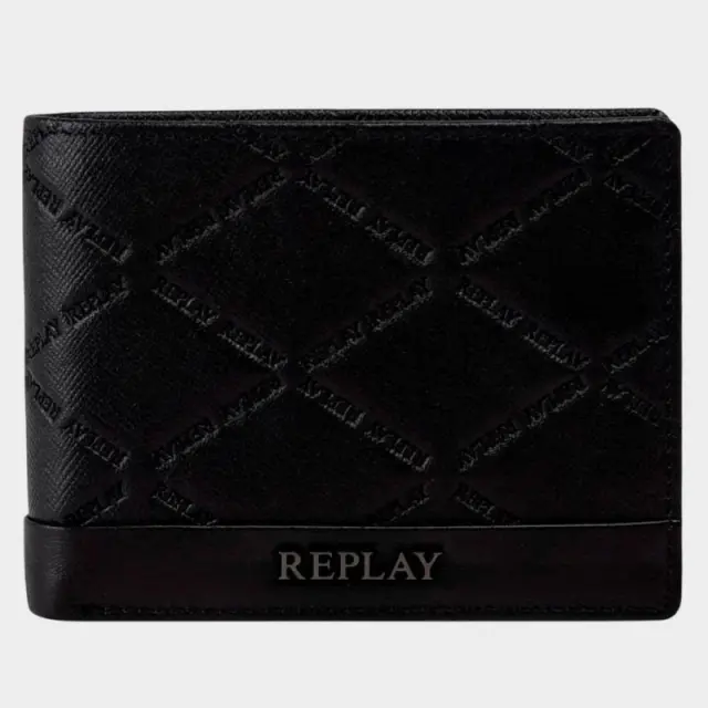 Πορτοφόλια Replay FM00FW.000.A7243P Μαύρο - ONESIZE