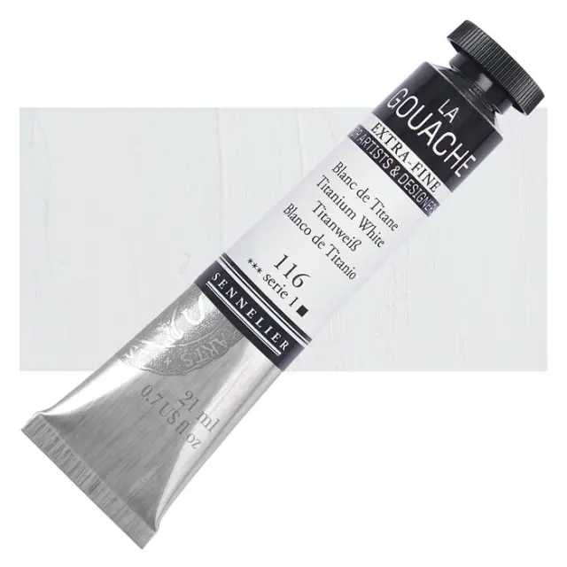 Sennelier Τέμπερα - 116 Titanium White - 21ml