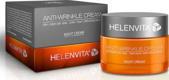 Helenvita Anti-Wrinkle Night Cream Αντιρυτιδική Κρέμα Νύχτας για Ξηρές/Πολύ Ξηρές Επιδερμίδες 50ml