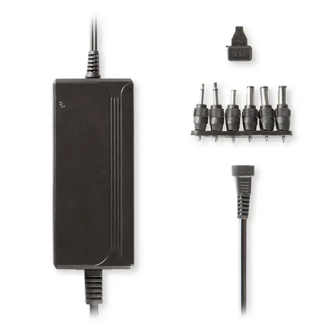 Universal τροφοδοτικό 36W switching με συμπαγή σχεδιασμό έξοδο 5-15V και ενδεικτική λυχνία LED.