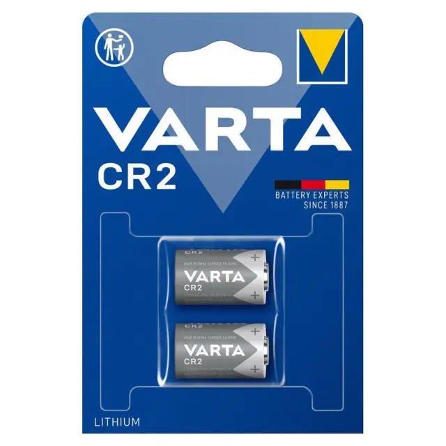VARTA Lithium CR2 3V μπαταρίες λιθίου 2 τμχ