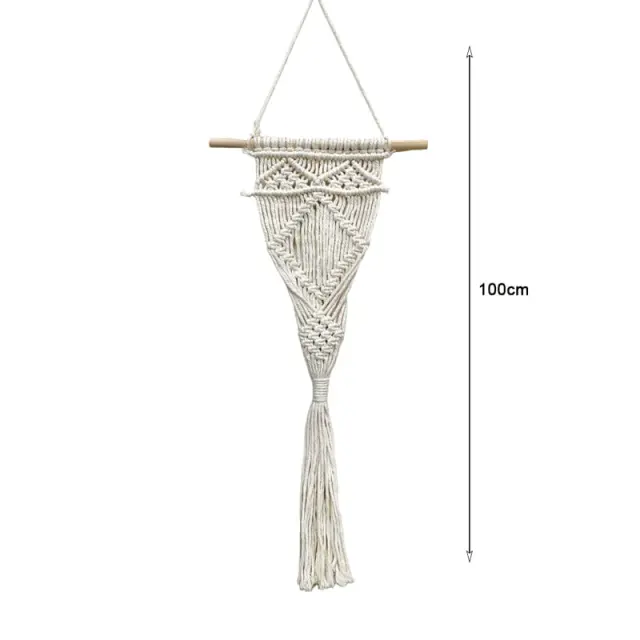 Κρεμαστό διακοσμητικό μακραμέ 100cm - Hanging decoration 0101013 2