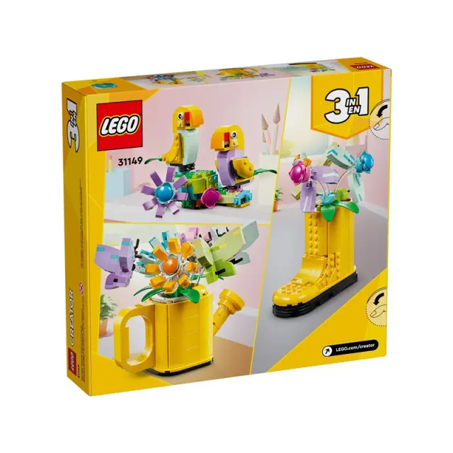 LEGO Creator 3in1 Flowers In Watering Can / 31149 (Lego)