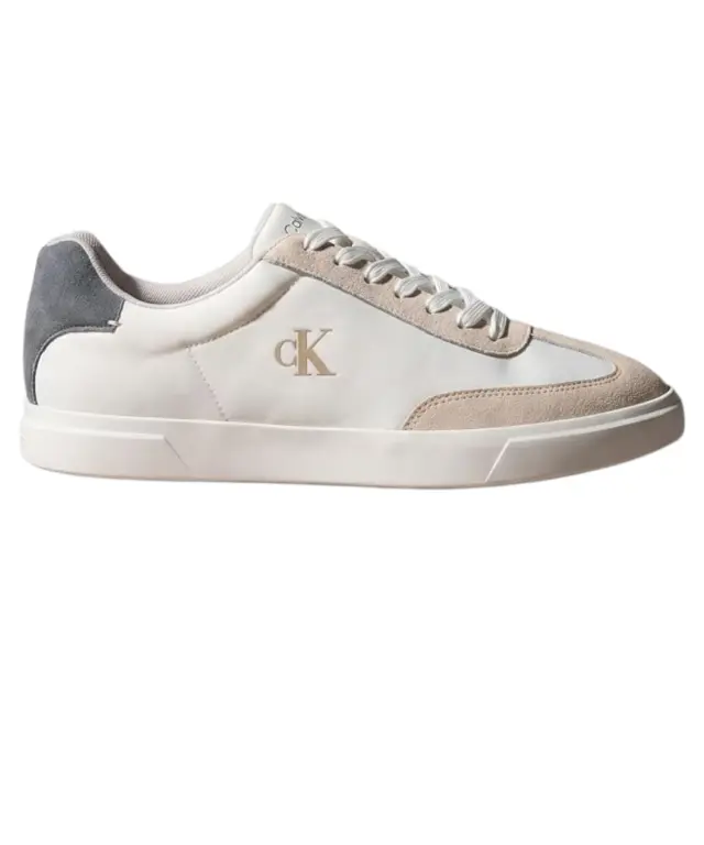 Calvin Klein - Ανδρικά Sneakers Low Prof Cupsole Wt Ny-Su HM0HM02202-0F9 Λευκό