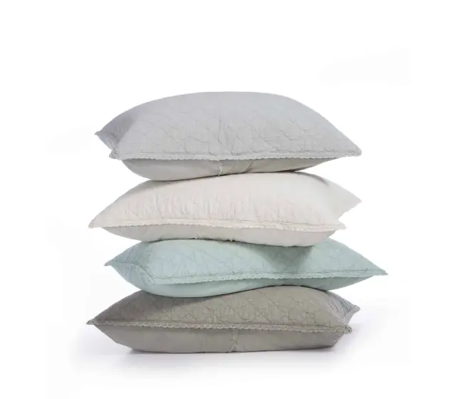Nef-Nef Homeware Μαξιλαροθήκες Σετ 2 Τεμαχίων Brunno 52x72 Silver 3