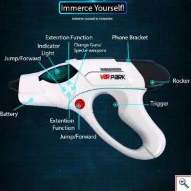 Πιστόλι Joistick AR Bluetooth για κινητά VARPARK-A9 2