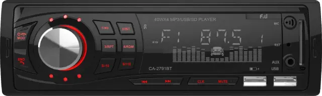 ΡΑΔΙΟ/USB ΑΥΤΟΚΙΝΗΤΟΥ CA-2791BT F&U