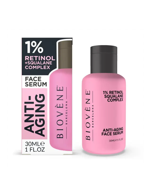 BIOVENE Anti-Aging 1% Retinol + Squalane Complex Face Serum, 30ml