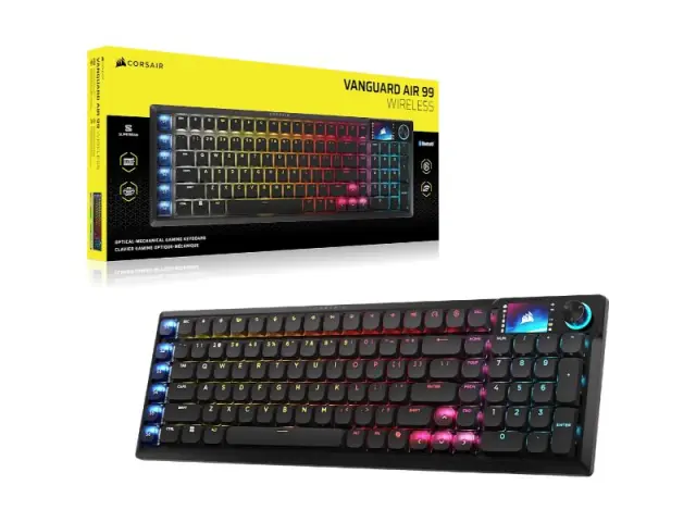 Corsair Keyboard Vanguard 99 LCD W L (CH-91HA01B-NA) 3