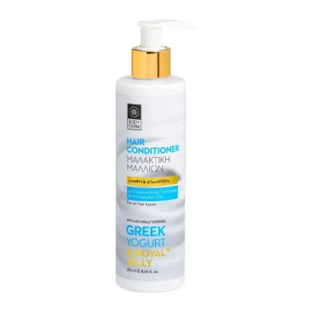Bodyfarm Greek Yogurt Conditioner Μαλλιών 250ml
