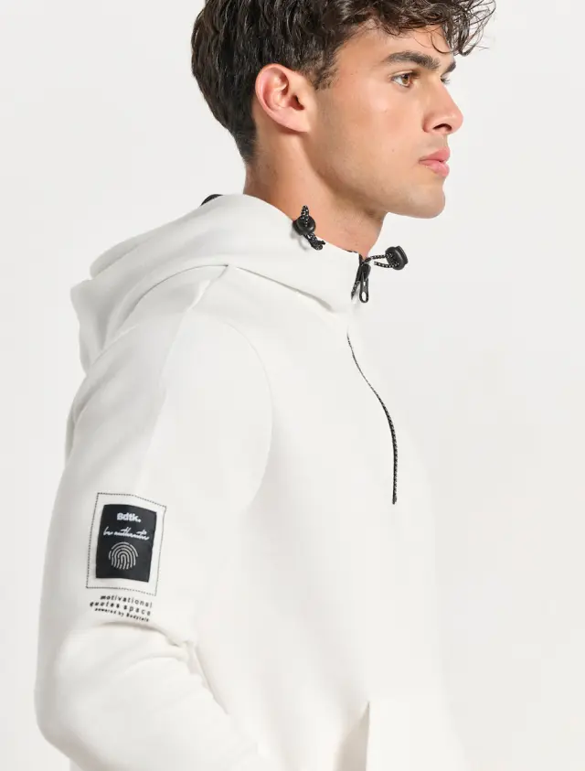 Bodytalk Authentic Hoodie Off White 1252-956525 - S 3