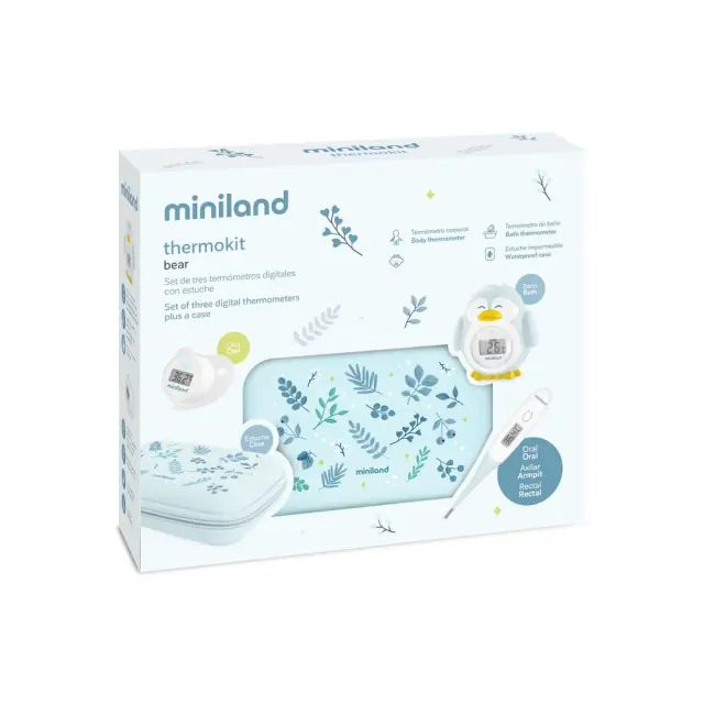 MINILAND ΣΕΤ 3 ΘΕΡΜΟΜΕΤΡΩΝ THERMOKIT BEAR 2