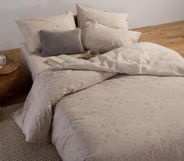 Nef-Nef Homeware Παπλωματοθήκη Lucil Σετ Μονή 170x240 Beige