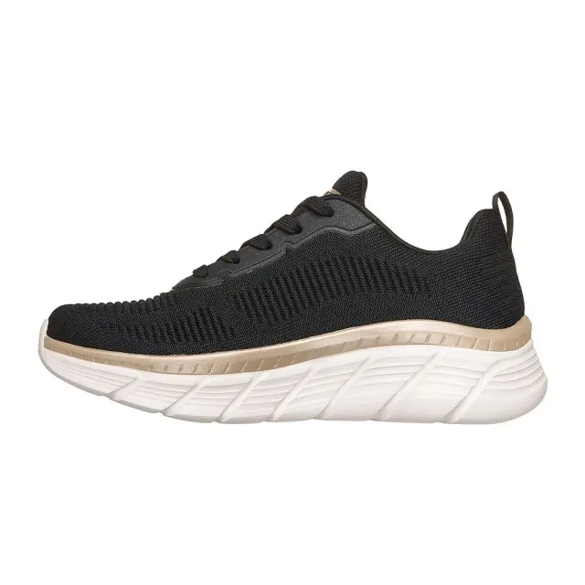 Skechers Women's Bobs B Flex Hi Flying Hi Μαύρο - Μπεζ 117385-BKGD (Skechers) 2