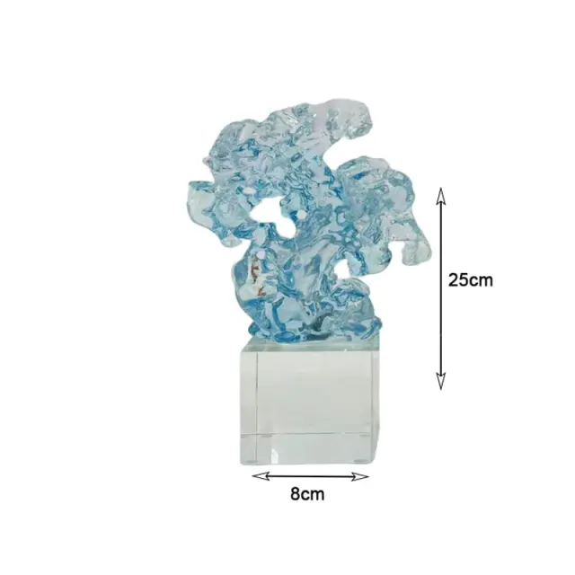 Γυάλινο Διακοσμητικό Γλυπτό - Glass Sculpture Decor 0107002 2