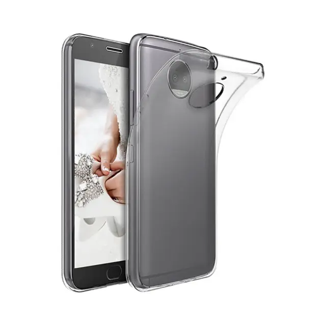 Θήκη Σιλικόνης Ultra Slim Silicone Case Για Motorola Moto G5S Plus Διάφανη 2