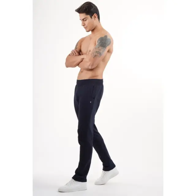 Magnetic North Παντελόνι Φόρμας Terry Open Hem Regular Fit 50017-NAVYBLUE 2
