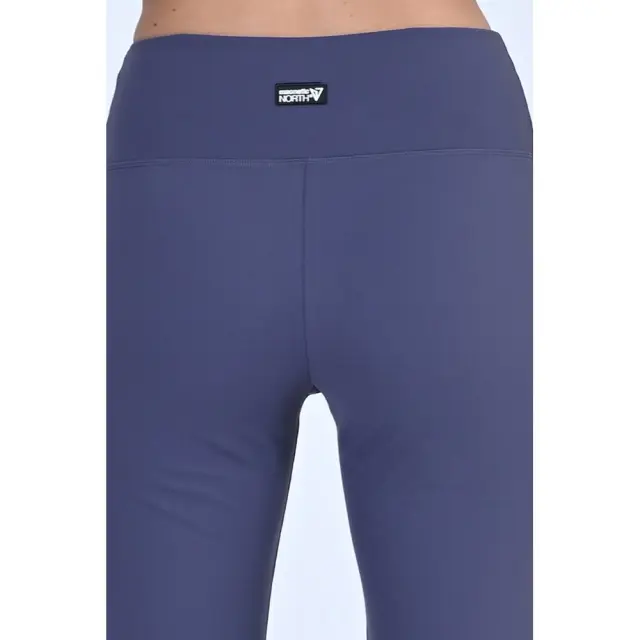 Magnetic North Rubber Cuffed Yoga Pants (50037-Blue Lilac) - Μπλέ 2