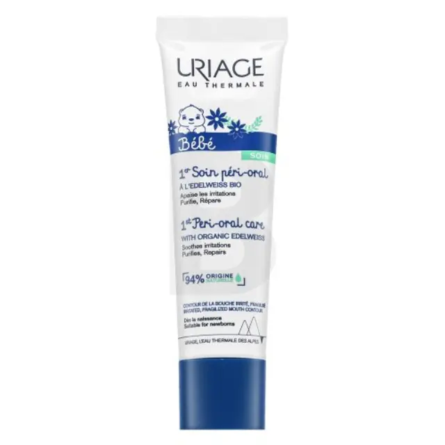 Uriage Bébé reparative cream for irritation around the mouth 1st Peri-Oral Care with Organic Edelweiss 30 ml