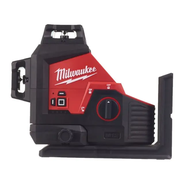 Milwaukee 4933478102 - Laser 360° 3 Επιπέδων M12 3PL-401C MW με 1 Μπαταρία 4.0Αh (1x 4.0Αh) + Φορτιστή σε Βαλίτσα Μεταφοράς 2