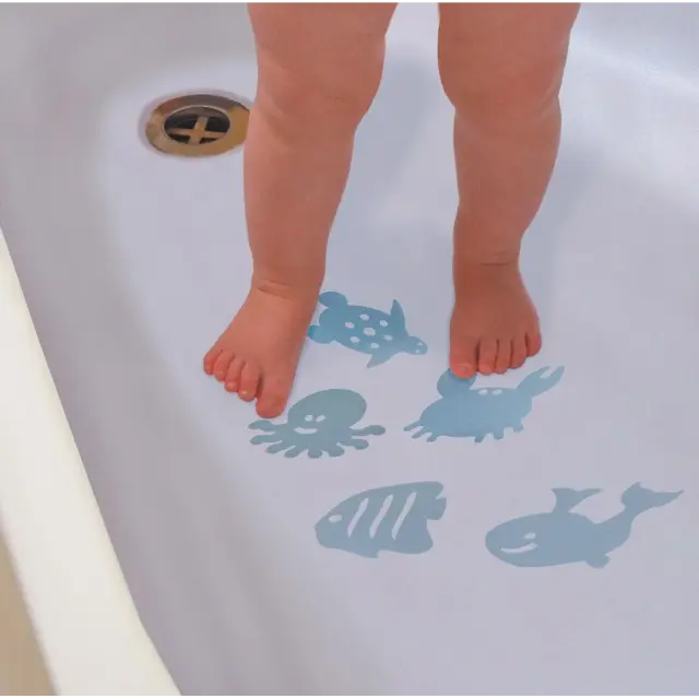 Αντιολισθητικά Πατάκια Μπάνιου DreamBaby Με Ένδειξη Θερμότητας 10τεμ. BR78588 2