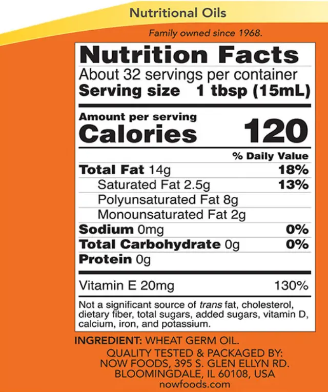 Now Foods Wheat Germ Oil Liquid 2