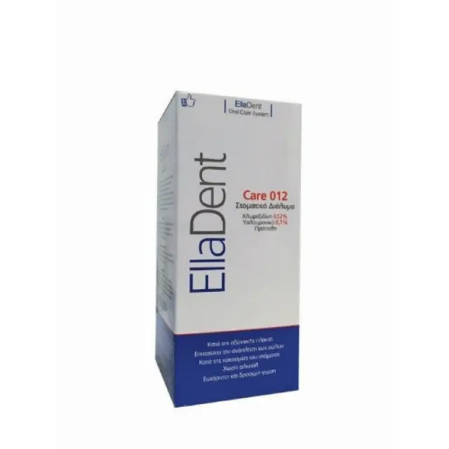 EllaDent Care 012 Στοματικό Διάλυμα κατά της Πλάκας και της Κακοσμίας 250ml 3