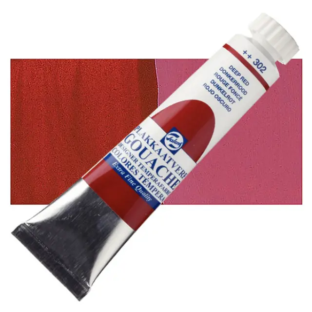 Τέμπερα Talens Gouache - 302 Deep Red - 20ml