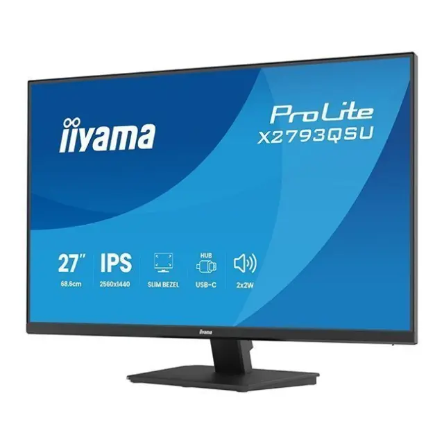iiyama ProLite X2793QSU-B1 computer monitor 68.6 cm (27") 2560 x 1440 pixels Quad HD LED Black 2